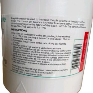 SUPPLIVERSE pH Plus 500g powder for swimming pool and spa pH adjustment